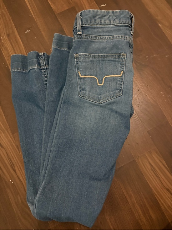 Kimes Ranch Denim - Kimes Ranch Women's Medium Blue Skinny Jeans with Contrast Stitching